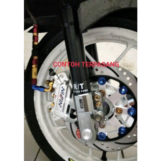 Paket Pengereman Botom Tabung RT Stage copi Ori As 26 mm All matic Bebek dll