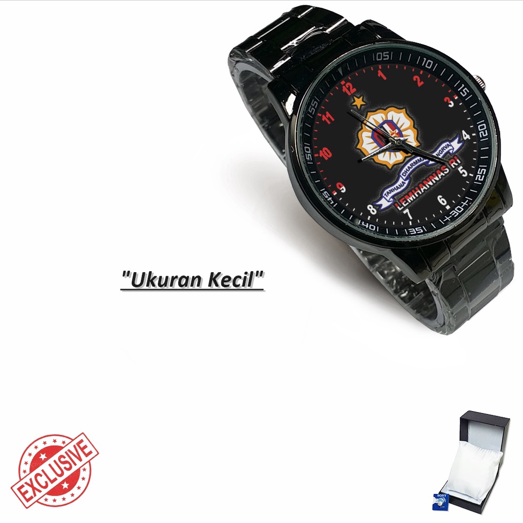 Jam Tangan Rantai Couple LEMHANAS R.I (Mantul)