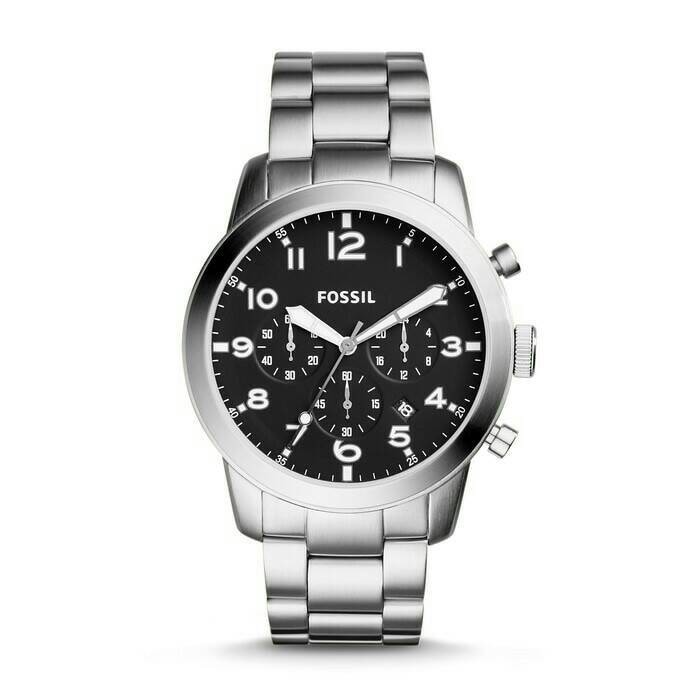 Jam Tangan Fossil FS5141 Pilot 54 Chronograph Original
