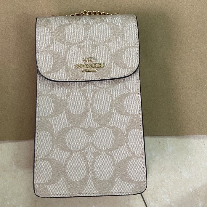 Coach Crossbody phone Bag In Signature Canva - A-8