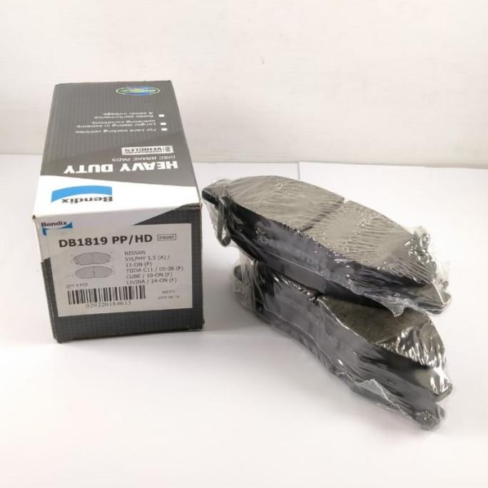 Bendix db 1819 Kampas Rem Depan Grand Livina 2011-2012-2013 DB1819 HD altam07 Berkualitas