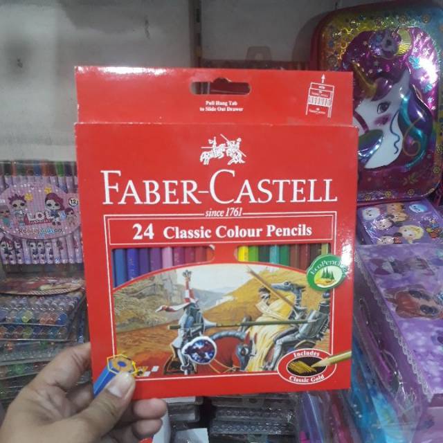 

Pensil warna faber castell 24 warna