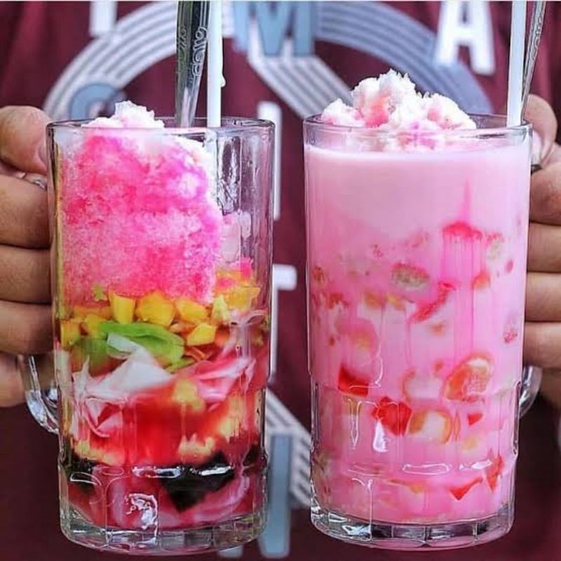 

Sirup susu rasa es teler enak segar halal 250ml