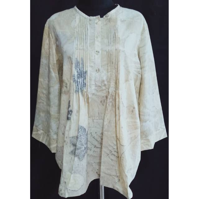 baju tunik ecoprint