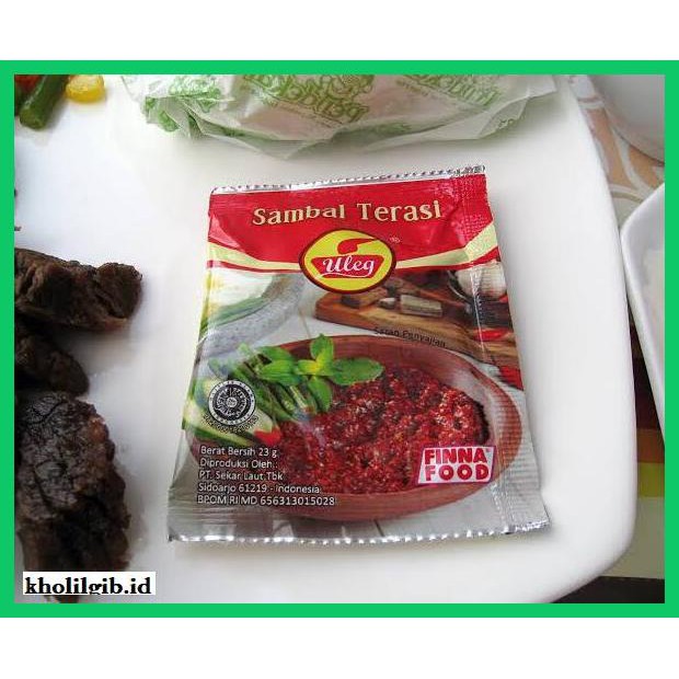 

Aneka-Sambal- Sambel Uleg Sachet (1 Renceng Isi 10 Sachet) -Pedeeeeeezzzzzzz.