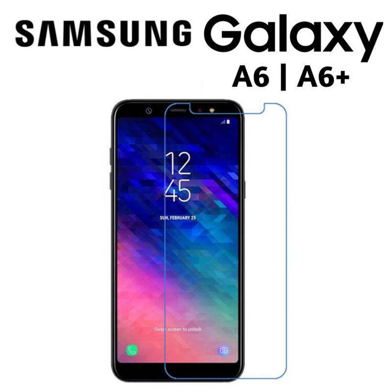 tempered glass samsung a6 &amp; a6 plus