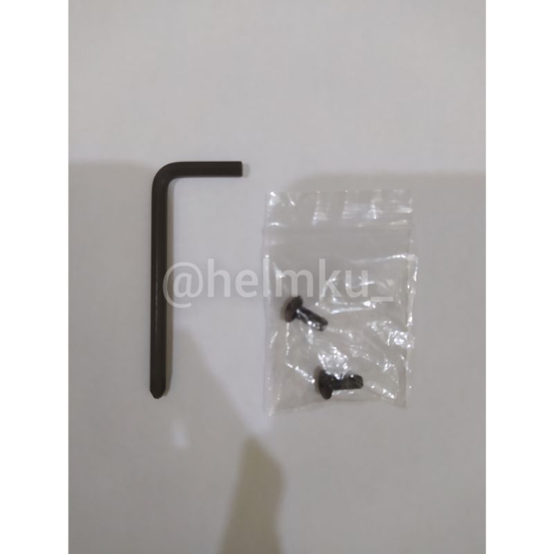 Kunci L dan Baut Bracket Intercom Sena Cardo Packtalk IT Parani Freedconn Maxto Soman Chatter Box Vn