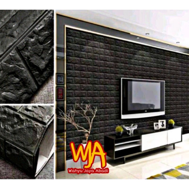 Walpaper dinding kamar / walpaper foam 3D