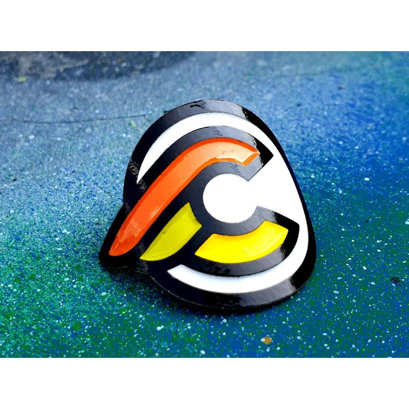Head tube Badge / Head badge CINELLI - Emblem Sepeda CINELLI