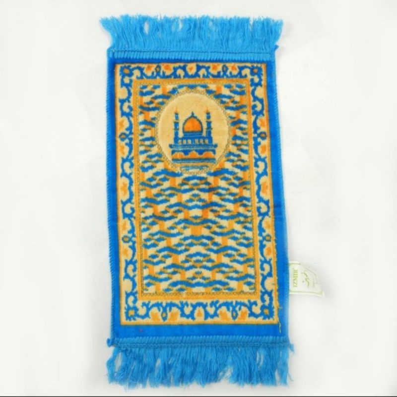 sajadah Izmir muka panjang sajadah kepala anak kecil Turkey mini 35 x 55 cm sovenir murah