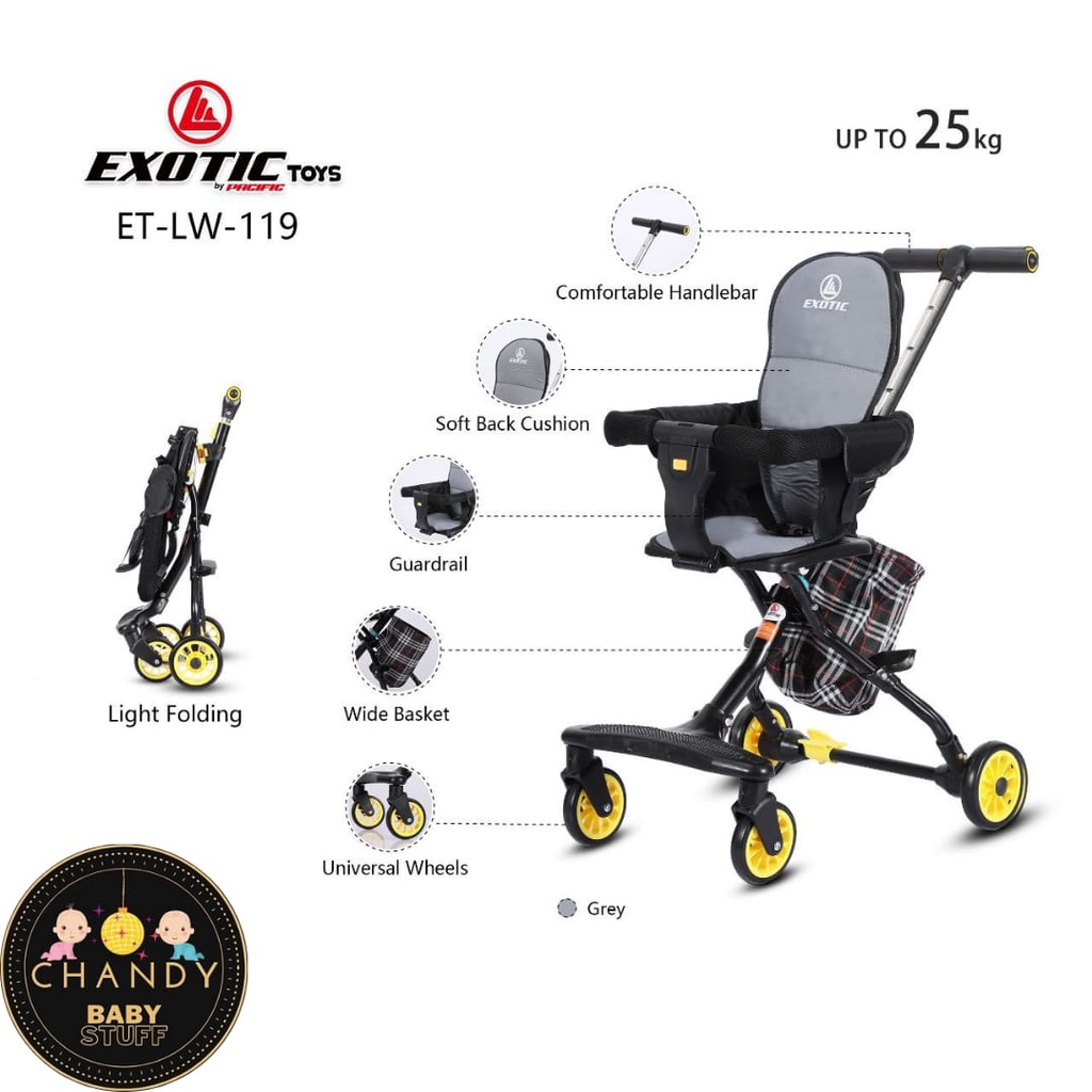 MAGIC STROLLER BABY TWO WAY SEAT EXOTIC ET 119