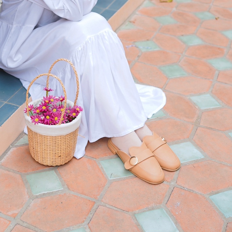 MAGGIE MULES - Sepatu wanita /flatshoes wanita