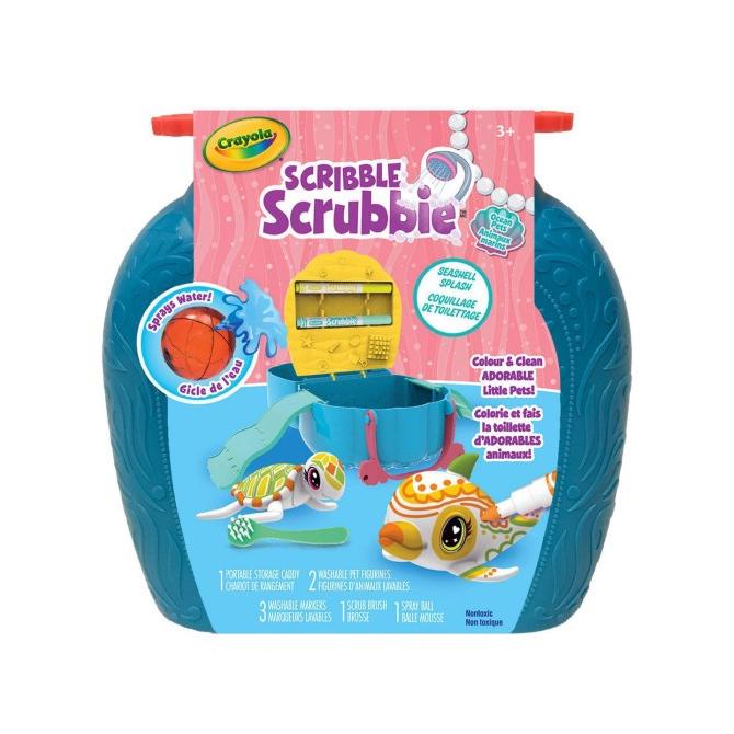 

Crayola Scribble Scrubbie Ocean Pets Seashell Splash Playset