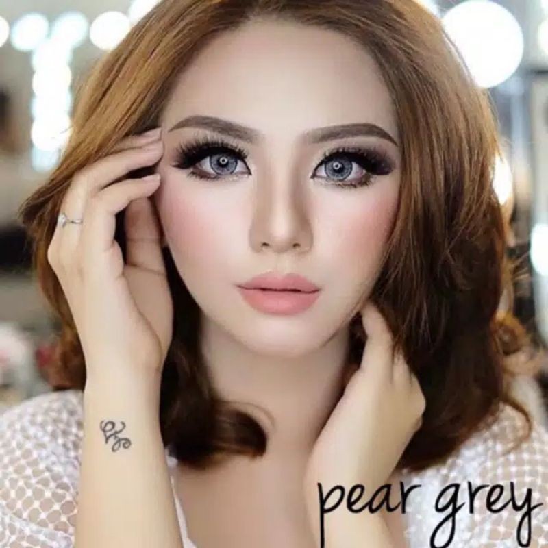 Softlens PEAR Dream Color 1 / Soflen Pear Dreamcolor / Softlens Dreamcolor Botol Kaca