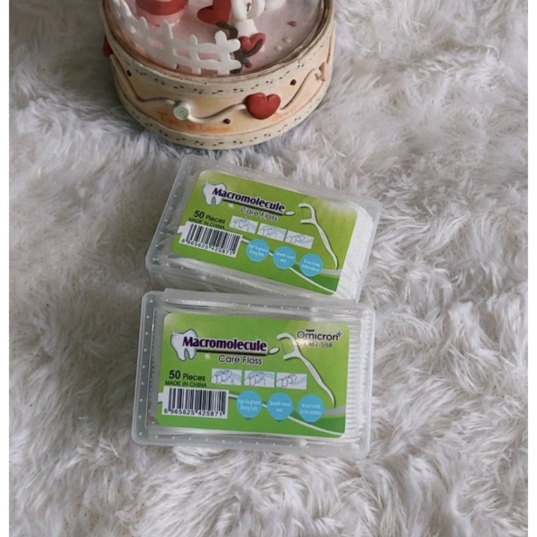 Dental Floss Benang Gigi Pembersih Gigi 50 pcs