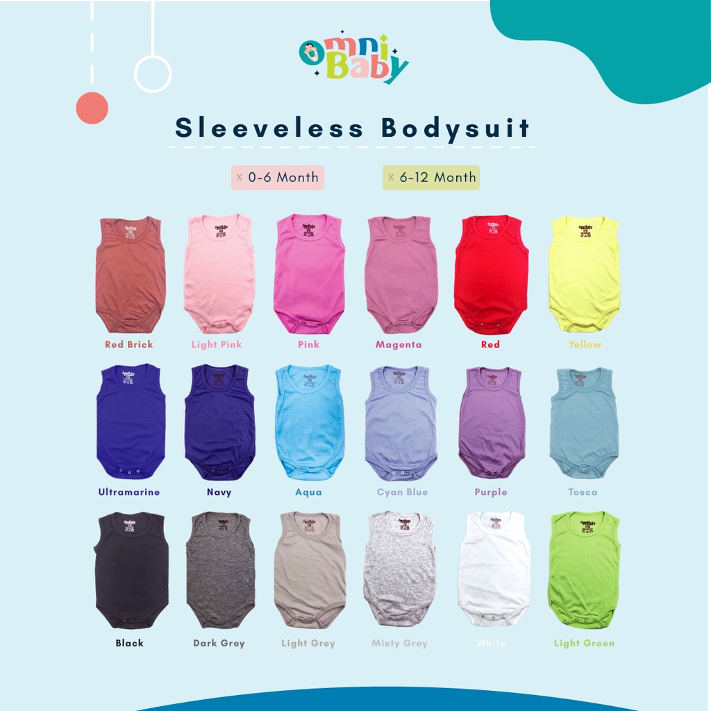 OMNIBABY Jumper Kutung Polos Soft Cotton Termurah SNI!!