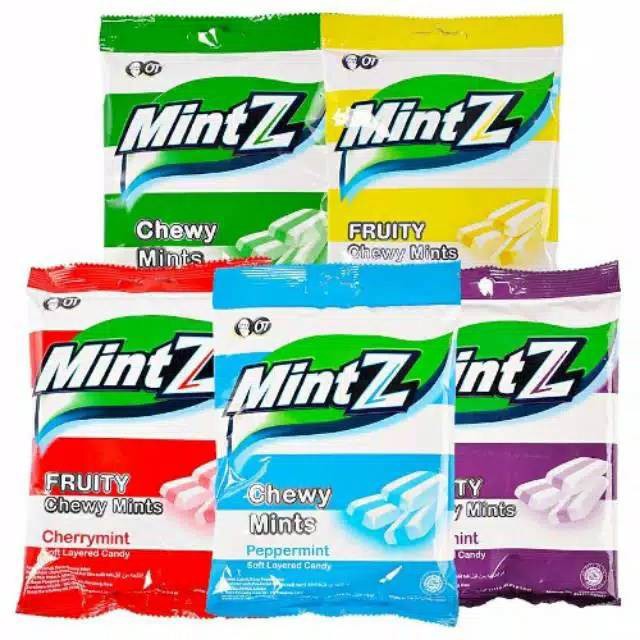 

Permen Mintz 115gr All Variant//Permen Mintz Grape//berly//cherry//papermint//duomint