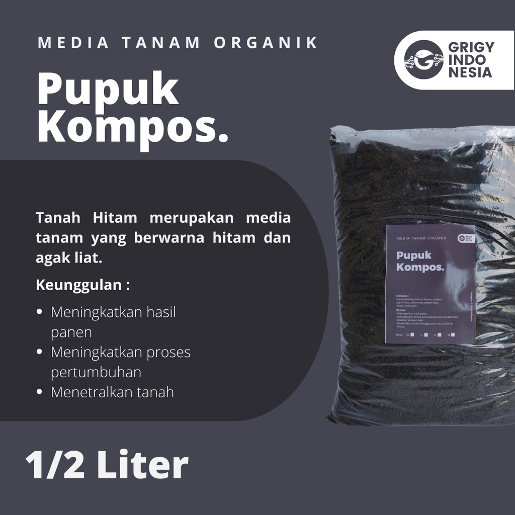 MEDIA TANAM KOMPOS - KOMPOS MEDIA TANAM - PUPUK ORGANIK