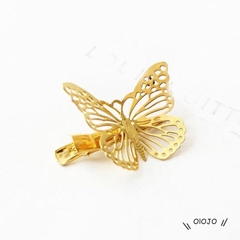 【COD】Jepit Rambut Bentuk Butterfly Hollow Untuk Wanita