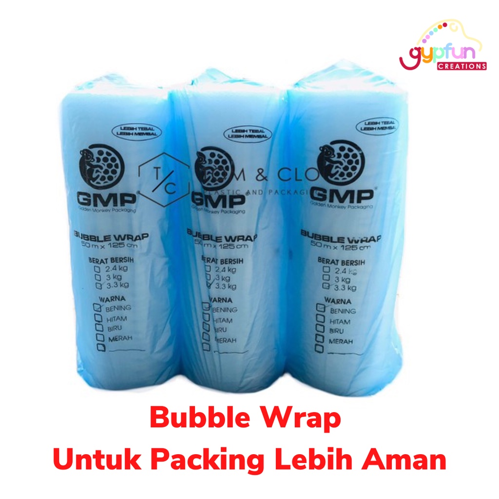 

Plastik Extra Packing Bubble Wrap Premium Tebal Star Kids Ukuran 100x125 cm