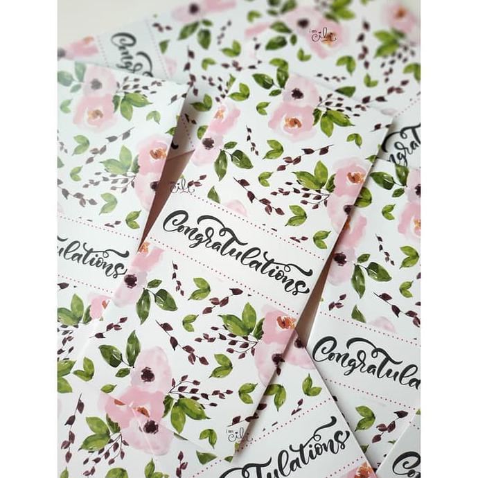 

Silahkan Order] (Ne003) Angpao Congratulations Original Iamcili Ucapan Selamat