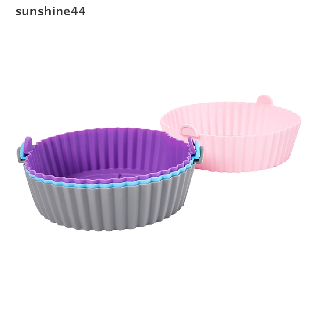 Sunshine Nampan Silikon Anti Lengket 16.5cm Untuk Air Fryer / Oven