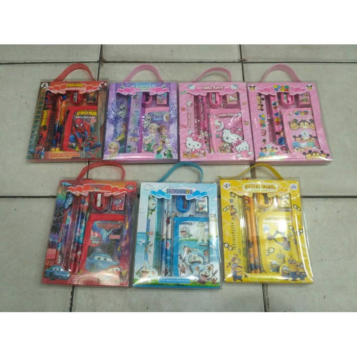 

Paket Puzzle Anak - Paket Ujian - Paket Alat Tulis Stationery Set Pensil Produk Terbaik