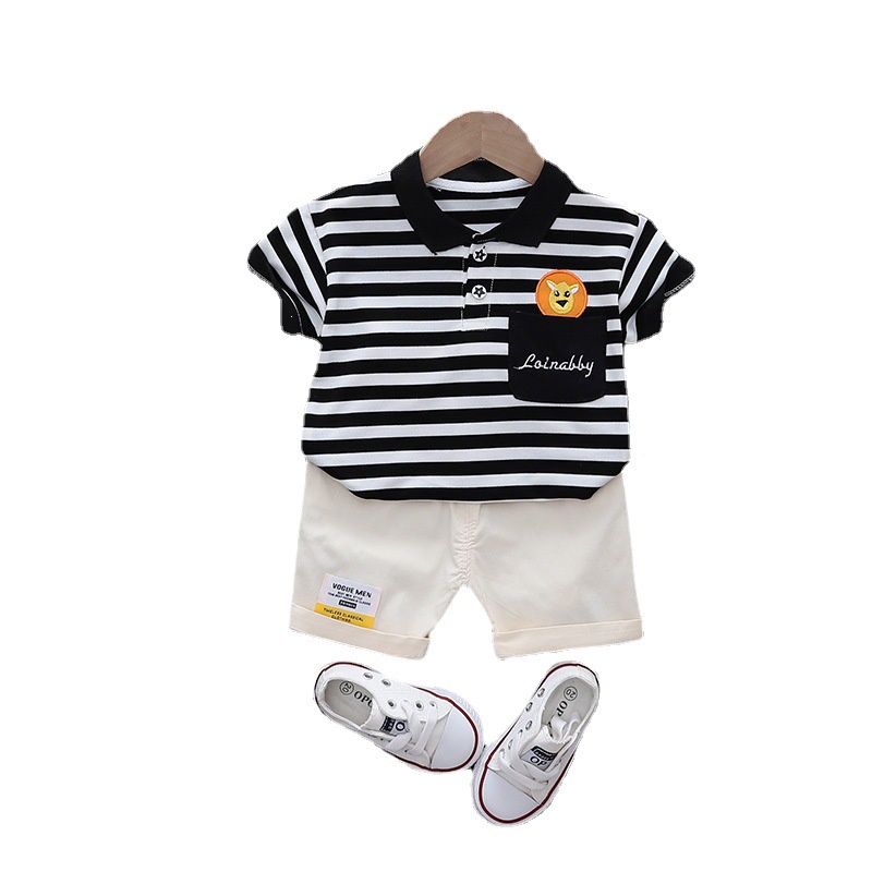 LittleAaron SET WANGKI LIONS EBV Setelan Kaos Anak Bayi Laki-laki Pendek 6bulan - 4tahun