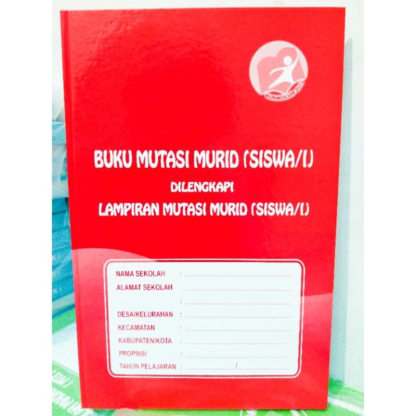 

BUKU MUTASI SISWA / MURID - SD SMP SMA SMK