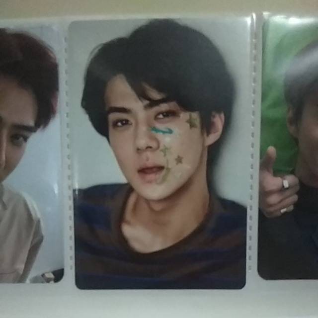 EXO SEASON GREETINGS 2016 SEHUN PHOTOCARD PC