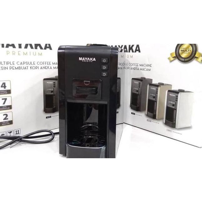 Mayaka Premium MCM832 Black Mesin Kopi Nesspresso Capsule MCM 832 BK
