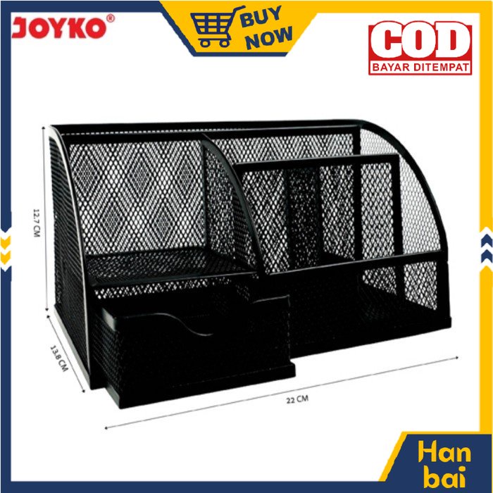 

Hanbai.Deo Tempat Alat Tulis Jala Besar Joyko Desk Set Ds-22