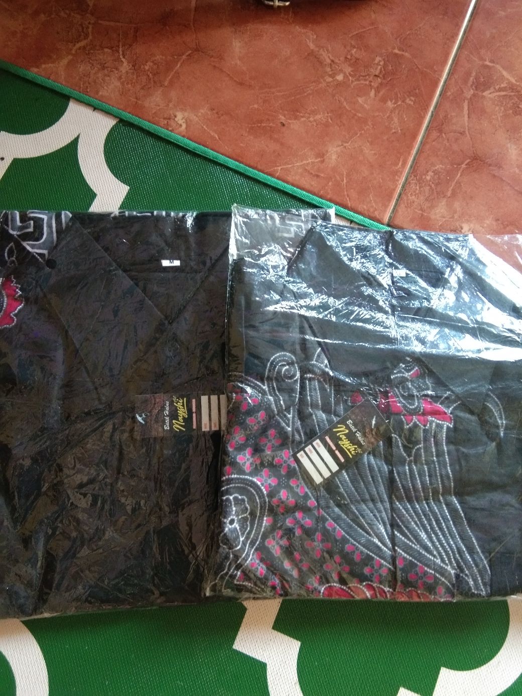 Kemeja Batik Hem Sogan Prada Halus Cendrawasih Kenongo Sekar Seno Blarak Nayshi Batik Jati Gugur