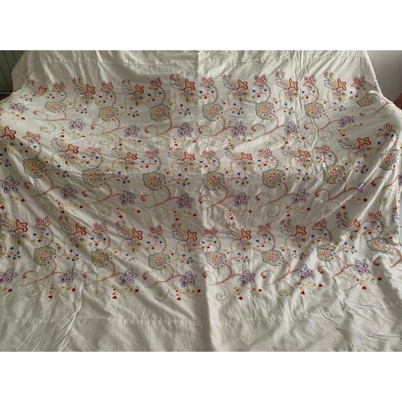 preloved bedcover sartil dakron katun bordir