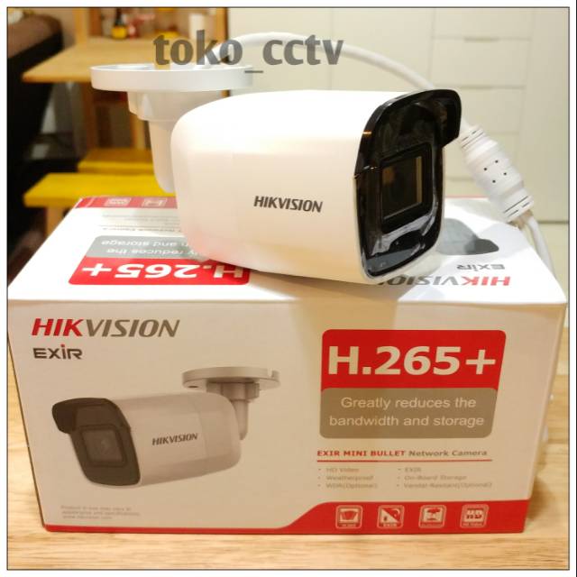 Cctv Ip Cam Hikvision 2mp Outdoor Exir IR Hikvision DS2CD2021G1-I