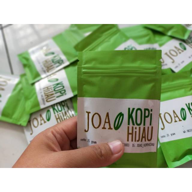 

Joao kopi hijau 25 gram