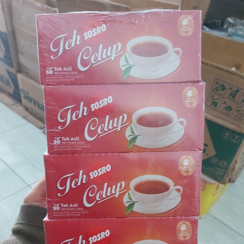 

Teh celup Sosro 50pcs