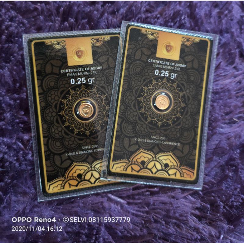 Mini Gold Black Series 0.25 gram