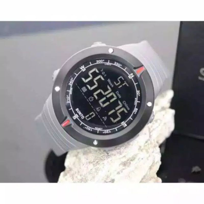 (Cod✓)Jam Tangan Pria Suntto Digital  Strap Rubber(Dikirim Dari Jakarta)