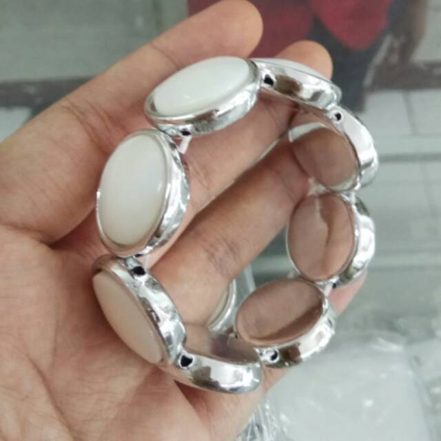 Gelang mutiara kerang asli