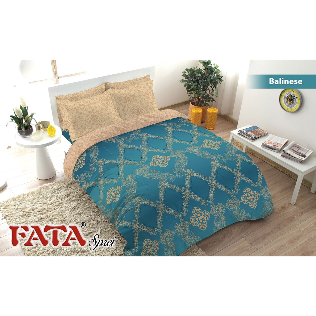 Fata - Sprei Queen Flat 160x200cm Motif Balinese