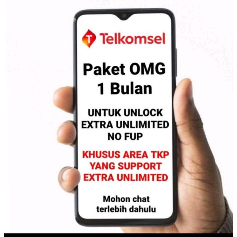 Tembak Paket Omg 1 Bulan bahan extra unlimited