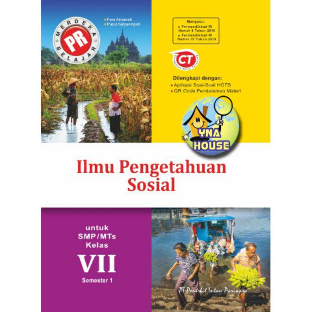 Buku LKS PR Intan Pariwara SMP/MTs Kelas VII/7 Semester 1 Tahun 2021/2022 Matematika/IPA/IPS/PKN/Inggris/Indonesia-IPS 2020