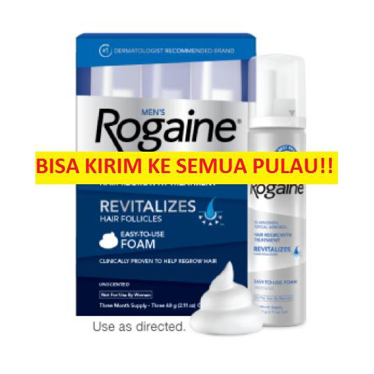 CUCI GUDANG ROGAINE FOAM FOR MEN (5% MINOXIDIL)
