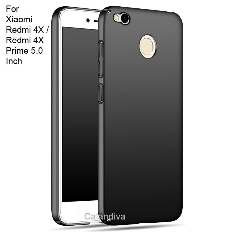 Produk Original   Calandiva 360 Degree Protection Slim HardCase for Xiaomi Redmi 4X, Redmi 4X Prime