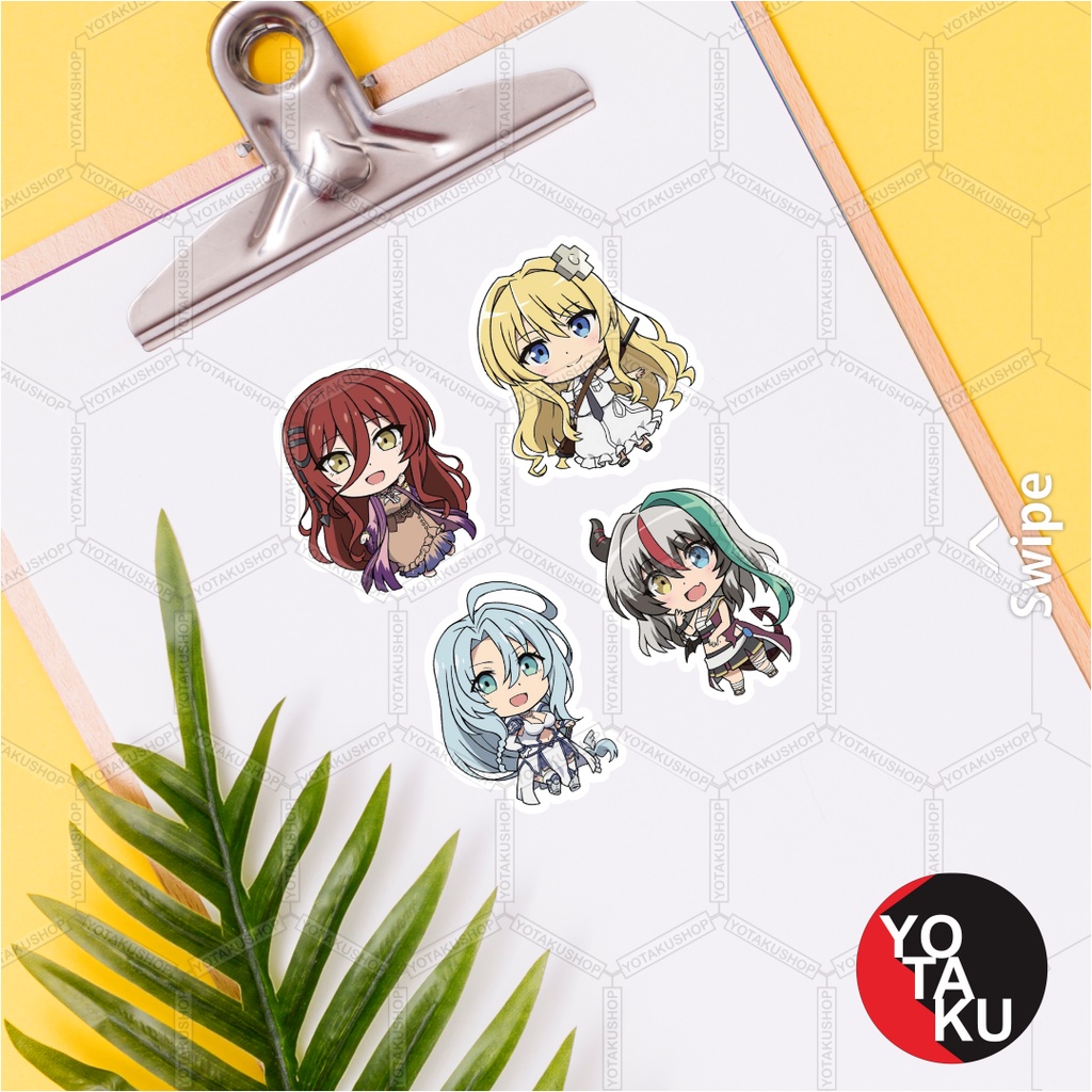 

Stiker Sticker Anime Sentouin Hakenshimasu Combatans will be dispatched SA12801