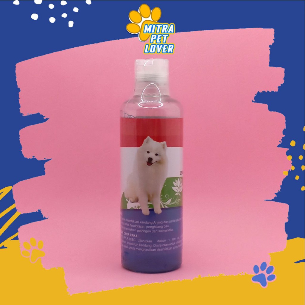 DISINFEKTAN KANDANG ANJING - SUPER DISC DOG 250 ML ORIGINAL - SUPER-DISC / SUPERDISC PERLENGKAPAN UNTUK MEMBERSIHKAN KANDANG DOGY PUPPY BERSIH AMAN PET ANIMAL HEALTHCARE AND VETERINARY TAMASINDO OBAT DAN VITAMIN HEWAN BINATANG PELIHARAAN MITRAPETLOVER