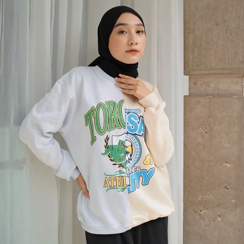 MVP - Athletic City Basic Sweater - Sweater Wanita Terbaru