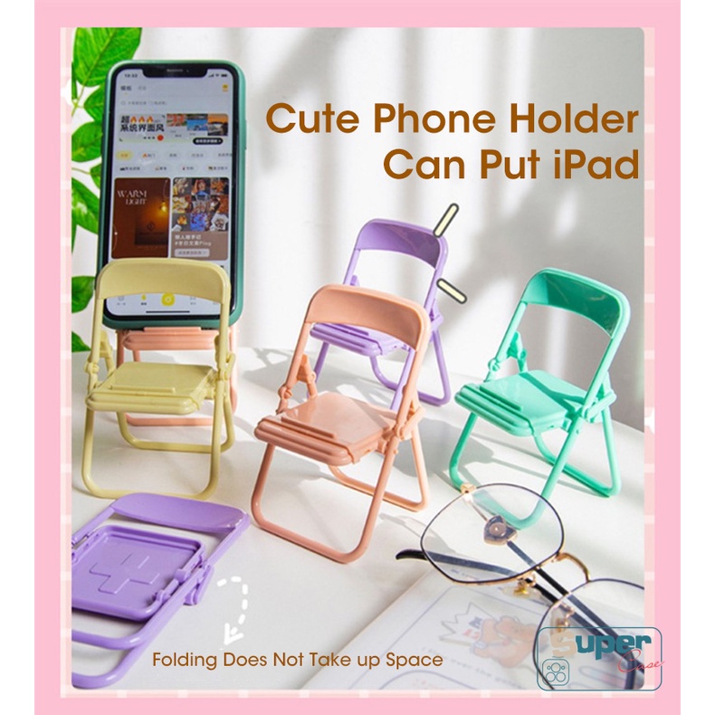 Stand Dudukan Handphone Adjustable 4 Warna Macaron