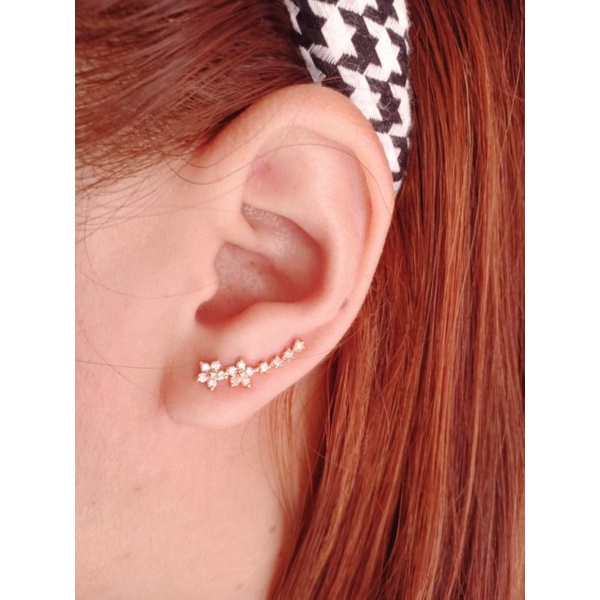 Giwang anting berlian asli